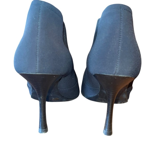 BCB Girls Women’s Ankle Boot Pointed Toe 4” Kitten Heel Black Ankle Bootie 8 1/2 - Picture 4 of 8